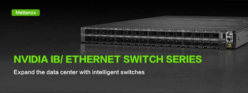 920-9b110-00rh-0m0 Mellanox Mqm8700-HS2r Quantum Hdr Infiniband Switch 40 Porte Qsfp56 Velocità di trasmissione 10/100/1000Mbps 2