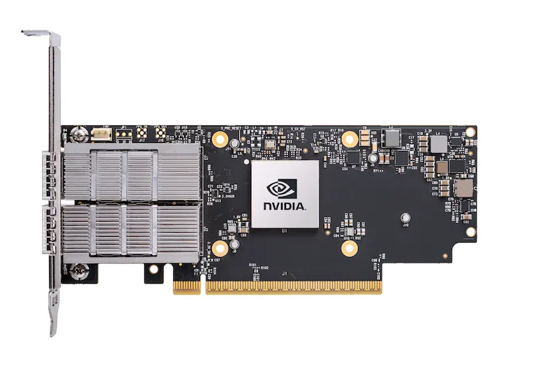 Adattatore Nvidia Connectx-7 MCX75310aas-Neat (900-9X766-003N-SQ0) Singola porta Osfp Infiniband: Ndr 400GB/S (Velocità predefinita) Ethernet: 400gbe 0