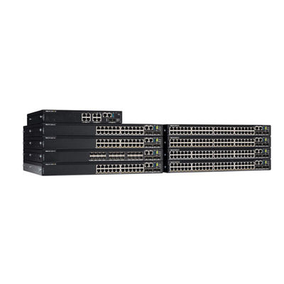 Porti accatastabili del commutatore di rete di putiferio di Ethernet ICX7450 48F RJ45