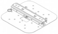 Supporto AP-MNT-MP10-E del soffitto dei punti di accesso wireless di R1C72A Aruba
