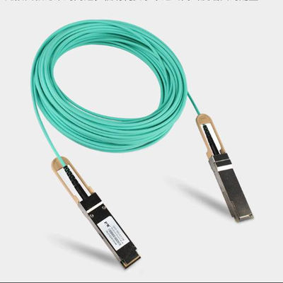 Cavo Ottico Attivo AOC Mellanox QSFP LSZH MFA1A00-C050 100GbE 50m nuovo e originale