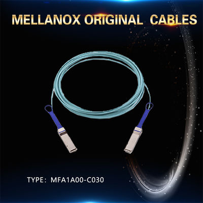 MFS1S00-H030V ((980-9I440-00H030) Cavo di rete Aoc IB HDR fino a 200Gb/S QSFP56 30m 200GBase-AOC QSFP56 A QSFP56
