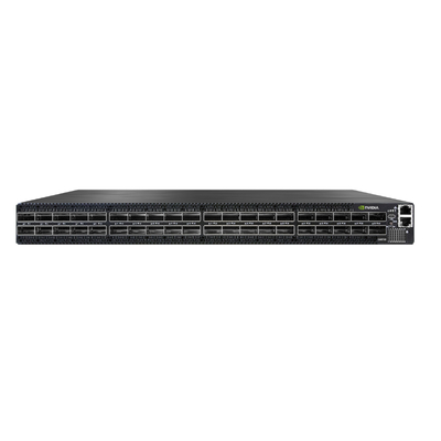 MQM9790-NS2F Mellanox Network Switch P2C Airflow 64 Porta NDR 32 Porta OSFP non gestita