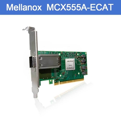 Adattatore EDR/100GbE della scheda di rete ConnectX-5 VPI di MCX555A-ECAT Mellanox