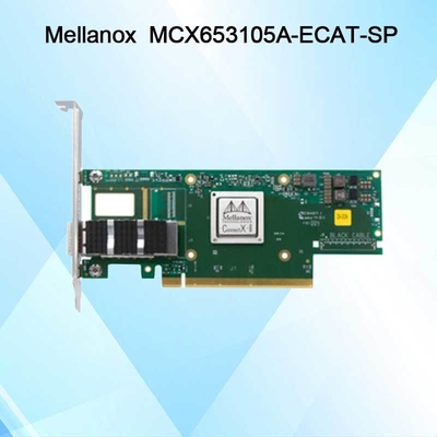 scheda di rete MCX653105A-ECAT-SP MCX653106A-ECAT di 10gb Mellanox