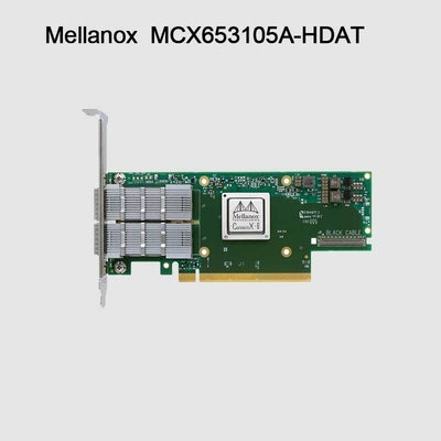 carta Nic Network Interface MCX653105A-HDAT ConnectX-6 di 200GbE Mellanox Sfp Pcie