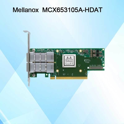 carta Nic Network Interface MCX653105A-HDAT ConnectX-6 di 200GbE Mellanox Sfp Pcie
