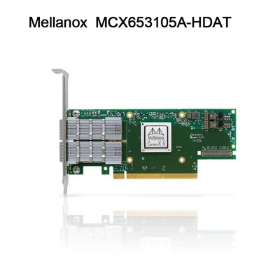carta Nic Network Interface MCX653105A-HDAT ConnectX-6 di 200GbE Mellanox Sfp Pcie