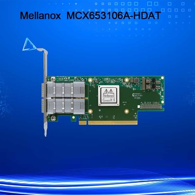 ConnectX-6 MCX653106A-HDAT VPI Mellanox Network Card 200 GB/S Infiniband e Adattatore Ethernet
