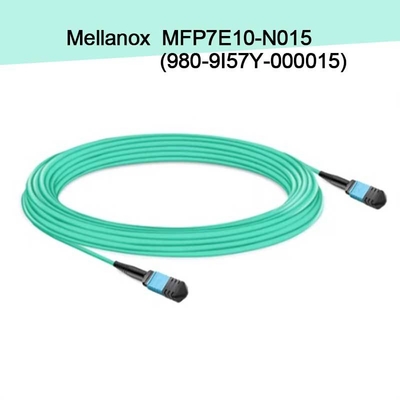 MFP7E10-N015 ((980-9I57Y-000015) Mellanox AOC MPO-12/APC-To MPO12/APC 8 Fibre 15M