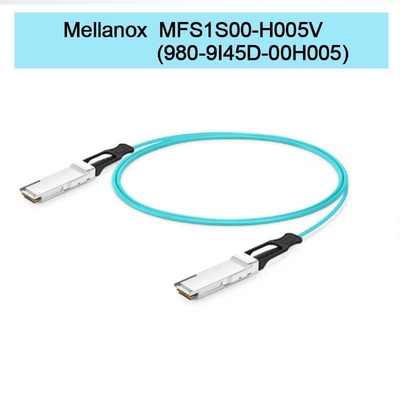 MFS1S00-H005V(980-9I45D-00H005) Cavo ottico attivo Aoc fino a 200Gb/S IB HDR QSFP56 5m