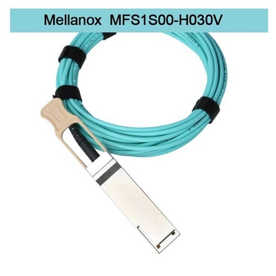 MFS1S00-H030V ((980-9I440-00H030) Cavo di rete Aoc IB HDR fino a 200Gb/S QSFP56 30m 200GBase-AOC QSFP56 A QSFP56