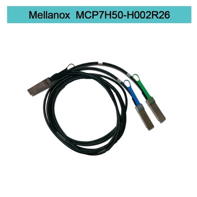 Cavo 200Gb/S di MCP7H50-H002R26 Mellanox Infiniband a 2x100Gb/S 2.0m