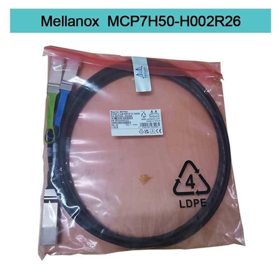 Cavo 200Gb/S di MCP7H50-H002R26 Mellanox Infiniband a 2x100Gb/S 2.0m
