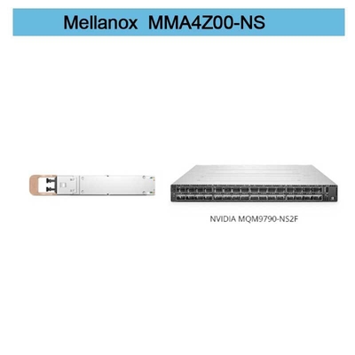 MMA4Z00-NS SFP+ MELLANOX Compatibile 800G 2xSR4 OSFP PAM4 850nm 50m Modulo NDR InfiniBand