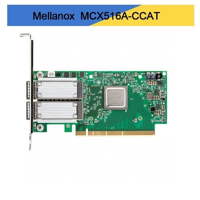 CX516A ConnectX-5 100GbE MCX516A-CCAT doppia porta QSFP28 adattatore PCI-E