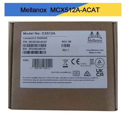 MCX512A-ACAT Mellanox ConnectX-5 EN Network Interface Card 10/25GbE doppia porta SFP28