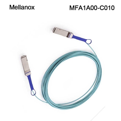 cavo ottico attivo AOC MFA1A00-C010 10m di 100GbE LSZH Mellanox QSFP28