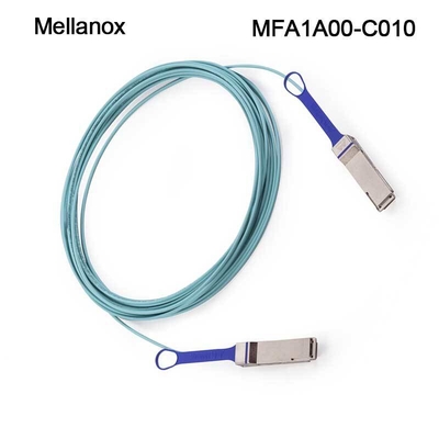 cavo ottico attivo AOC MFA1A00-C010 10m di 100GbE LSZH Mellanox QSFP28