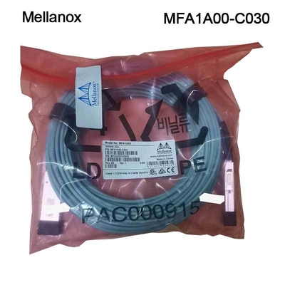 AOC ottico attivo Mellanox 100GbE cabla MFA1A00-C030 QSFP LSZH 30m