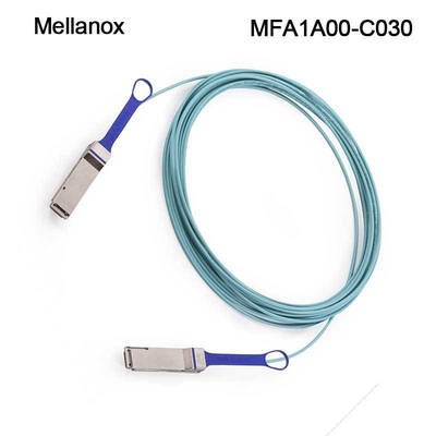 AOC ottico attivo Mellanox 100GbE cabla MFA1A00-C030 QSFP LSZH 30m