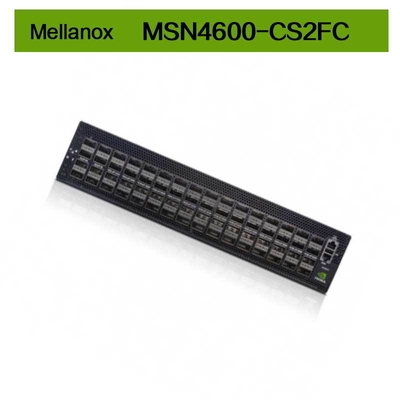 100GbE 2U Open Mellanox Network Switch MSN4600-CS2FC con Cumulus Ethernet