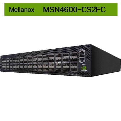 100GbE 2U Open Mellanox Network Switch MSN4600-CS2FC con Cumulus Ethernet