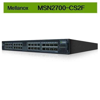 MSN2700-CS2F Mellanox Switch Spectrum basato su 32 porte 100GbE Open Ethernet Platform