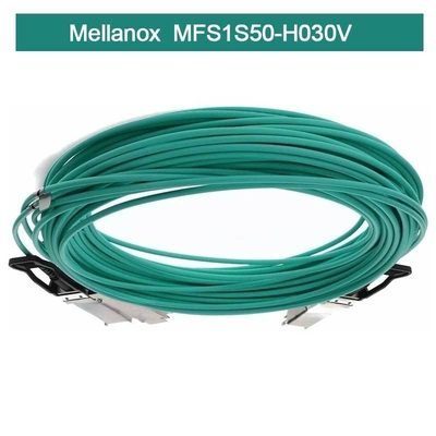 Infiniband Mellanox AOC MFS1S50-H030V VPI HDR & ETH 2x100Gb/S 30M QSFP56 nuovo e originale