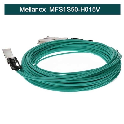 Cavo InfiniBand QSFP+ di rame attivo di MFS1S50-H015V Mellanox Aoc all'assemblaggio cavi di SFP+