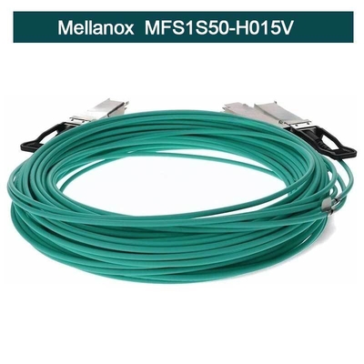 Cavo InfiniBand QSFP+ di rame attivo di MFS1S50-H015V Mellanox Aoc all'assemblaggio cavi di SFP+