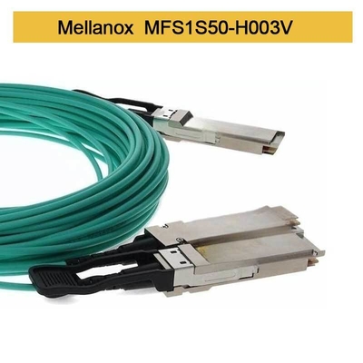 Cavo AOC MFS1S50-H003V 200GbE a 2x100GbE QSFP56 a 2xQSFP56 MMF Mellanox