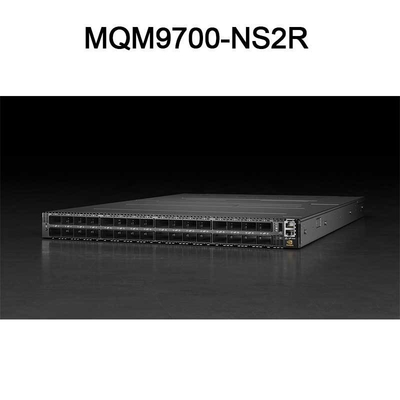 Switch Infiniband Ndr Max Speed 400gbps Mqm9700-Ns2r 920-9B210-00RN-0M2 Perfetto per le esigenze del cliente di Nvidia Qm9700 1u