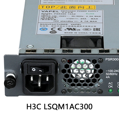Modulo di alimentazione CA per switch modulare Core Mainnet H3c Lsqm1AC300, scatola 12,5A