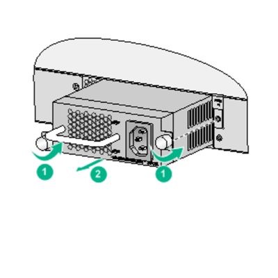 H3c Psr650c-12A Modulo di alimentazione a corrente alternata Supporta potenza a corrente alternata 650W Cartone