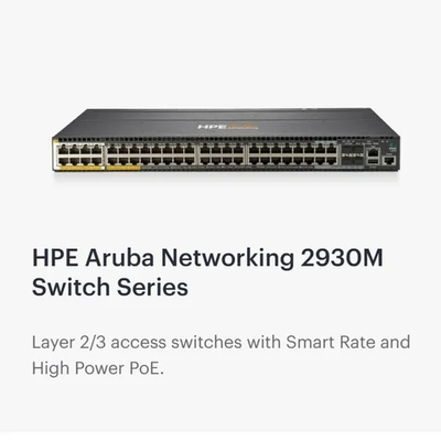 Hpe Aruba Networking Switch X371 (JL085A)