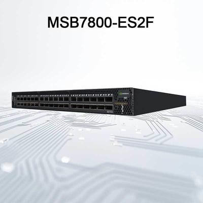 Mellanox MSB7800-ES2F InfiniBand EDR 100Gb/S Switch System 36 QSFP28 porte 1U