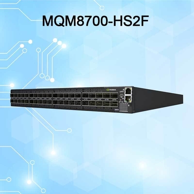 920-9b110-00rh-0m0 Mellanox Mqm8700-HS2r Quantum Hdr Infiniband Switch 40 Porte Qsfp56 Velocità di trasmissione 10/100/1000Mbps