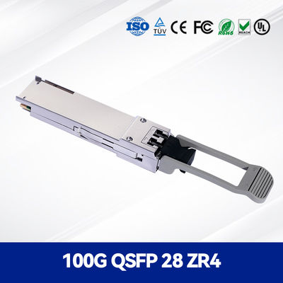 Modulo ricetrasmettitore ottico in fibra Premium 100G QSFP28 ZR4 80KM per data center