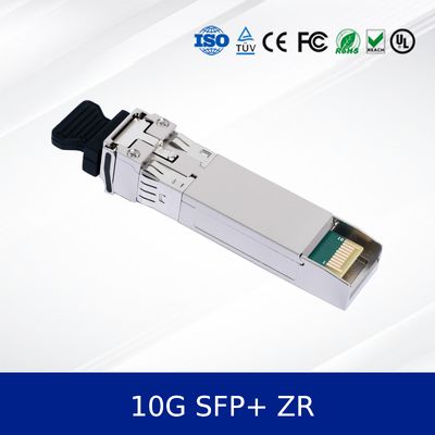 Modulo trasmettitore ottico 10G SFP+ ZR Extended Reach, ricevitore APD, temperatura industriale
