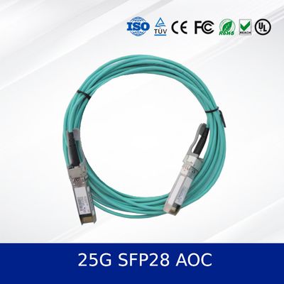 25G SFP28 AOC 3m cavo ottico attivo 100m portata, bassa potenza, diagnostica digitale