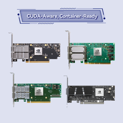 scheda di rete MCX653105A-ECAT-SP MCX653106A-ECAT di 10gb Mellanox