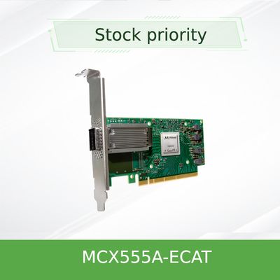 Adattatore EDR/100GbE della scheda di rete ConnectX-5 VPI di MCX555A-ECAT Mellanox
