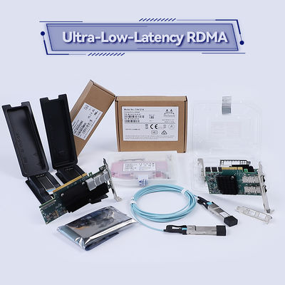 Adattatore Nvidia Connectx-8 C8180 (900-9X81E-00EX-ST0) Osfp a gabbia singola Infiniband: 800gbs Xdr Ib