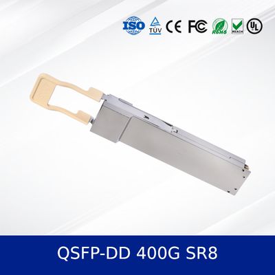 Modulo ricetrasmettitore ottico QSFP-DD 400G SR8 ad alta velocità per data center