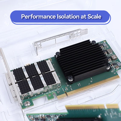 ConnectX-5 VPI Adapter Mellanox Network Card EDR IB 100GbE doppia porta QSFP28 PCIe3.0 MCX556A-ECAT