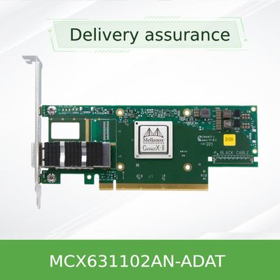 Doppia porta SFP28 PCIE 4,0 X8 di 25GB Nic Mellanox Network Card MCX631102AN-ADAT