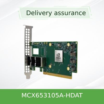 carta Nic Network Interface MCX653105A-HDAT ConnectX-6 di 200GbE Mellanox Sfp Pcie