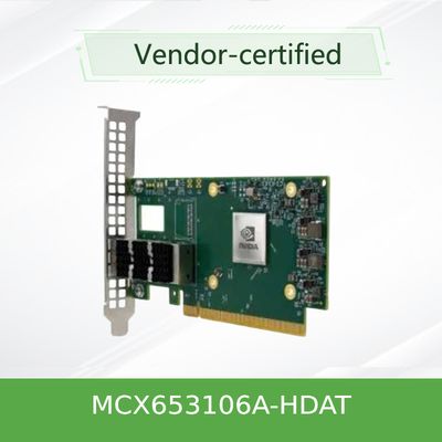 Cassaforte astuta ad alta velocità della scheda di rete 200gbe di MCX653106A-HDAT-SP Mellanox