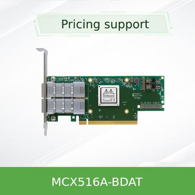 ConnectX-5 ex porto QSFP28 4,0 X16 della carta MCX516A-BDAT 40GbE 2x della scheda di rete dell'en Mellanox